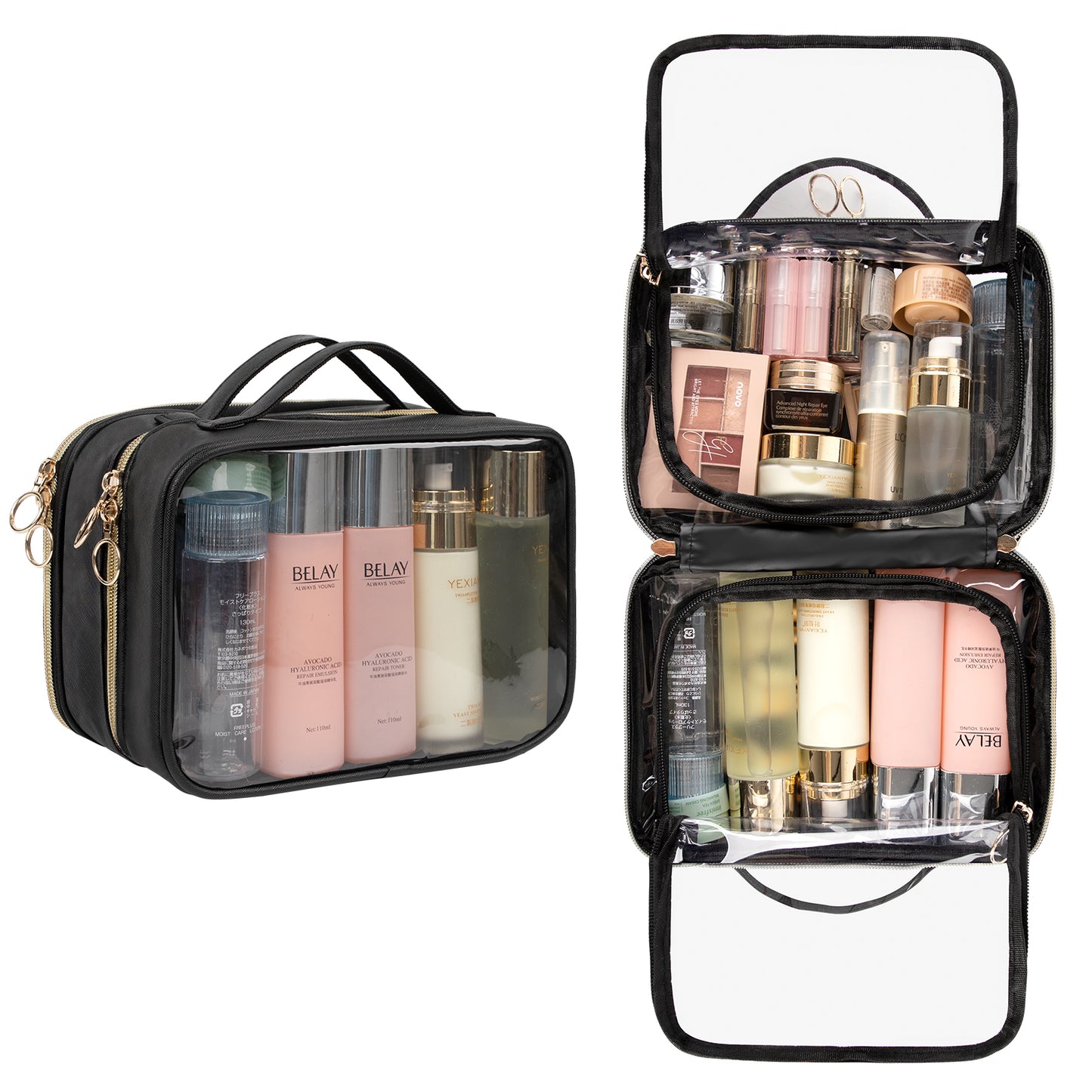 Transparent Cosmetic Organizer Pouch