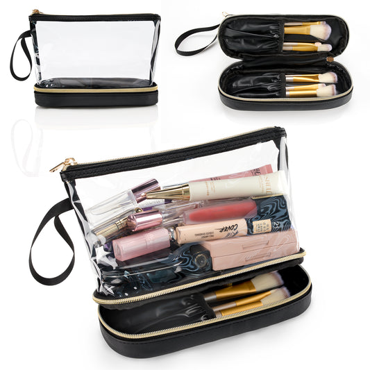 Relavel Clear Makeup Brush Bag