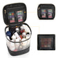 Relavel Travel Waterproof Clear Cosmetic Bag