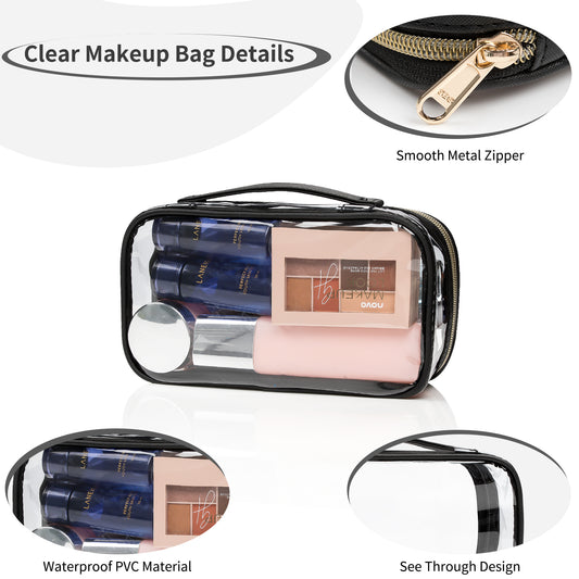 Relavel Clear Makeup Bag