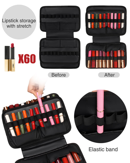 Relavel 60 Slots 3 Layer Lipstick Organizer