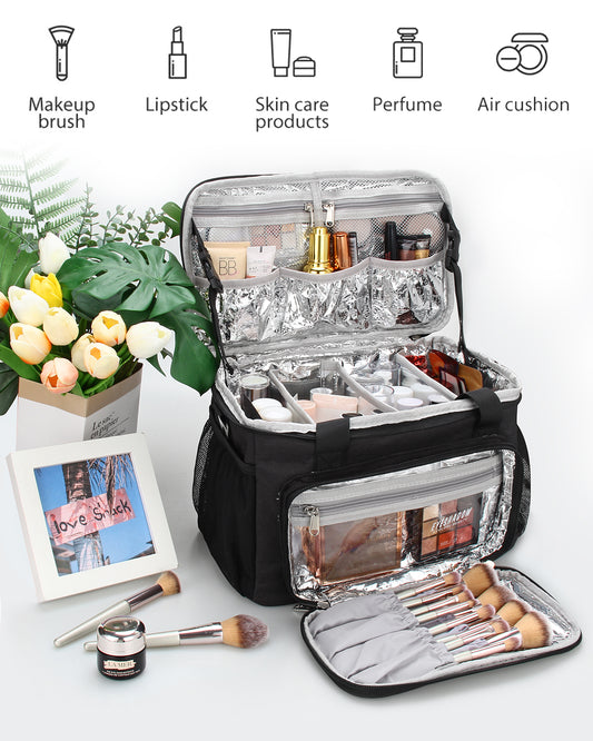 Relavel Aluminum Film Layer Makeup Bag