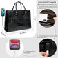 Relavel Waterproof Leather Laptop Bag