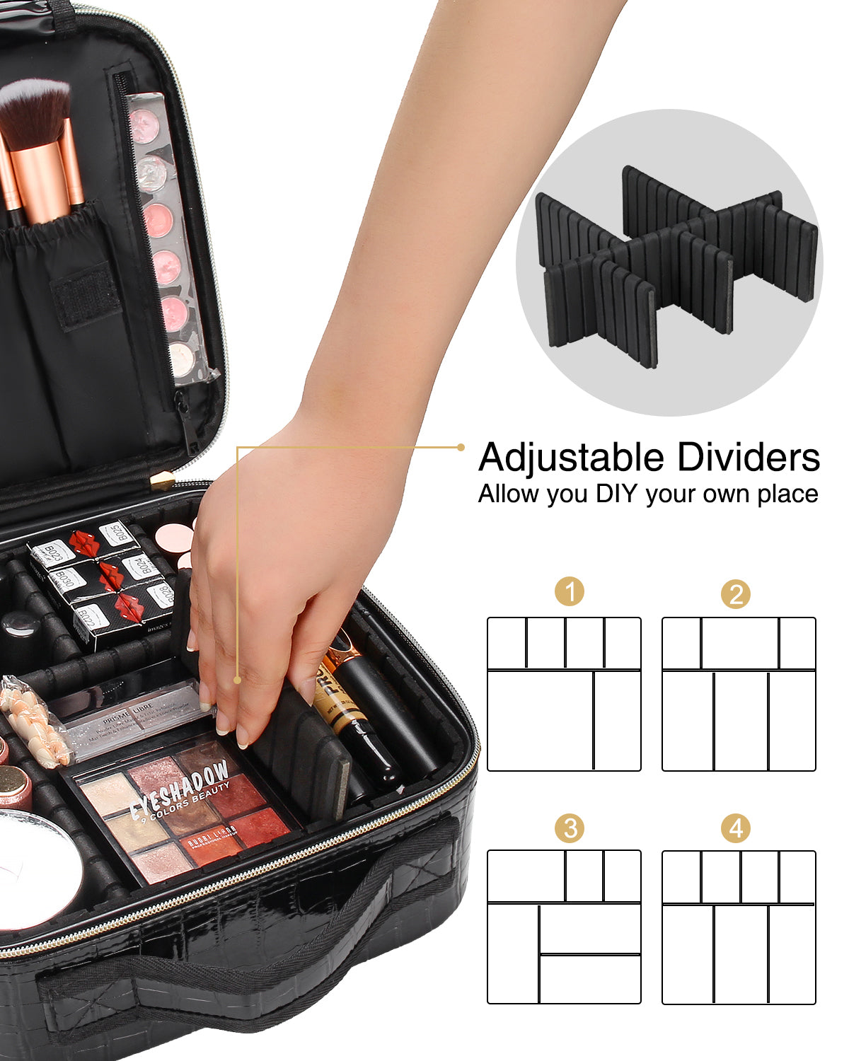 Relavel Small Makeup Case