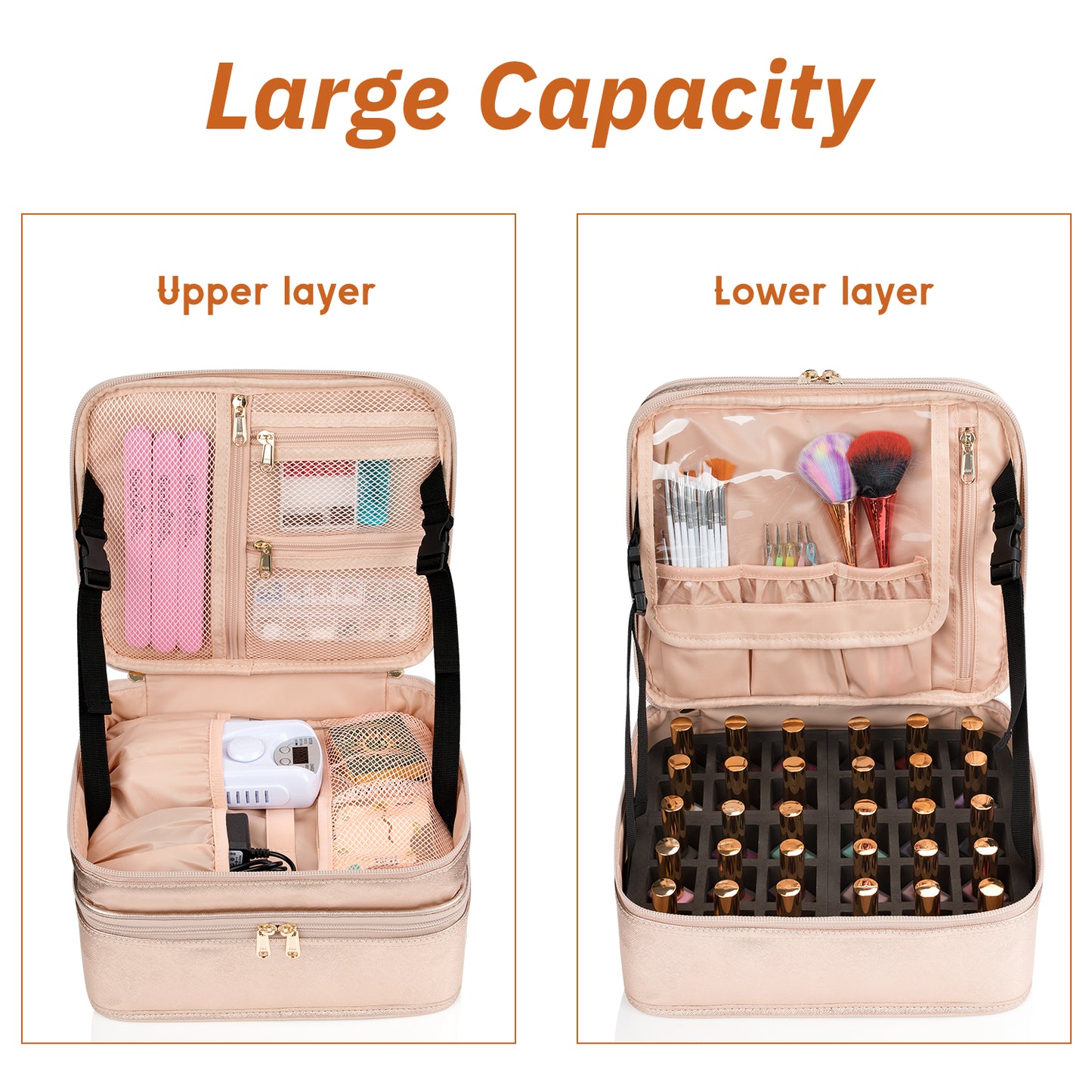 Relavel Nail Polish Storage Case