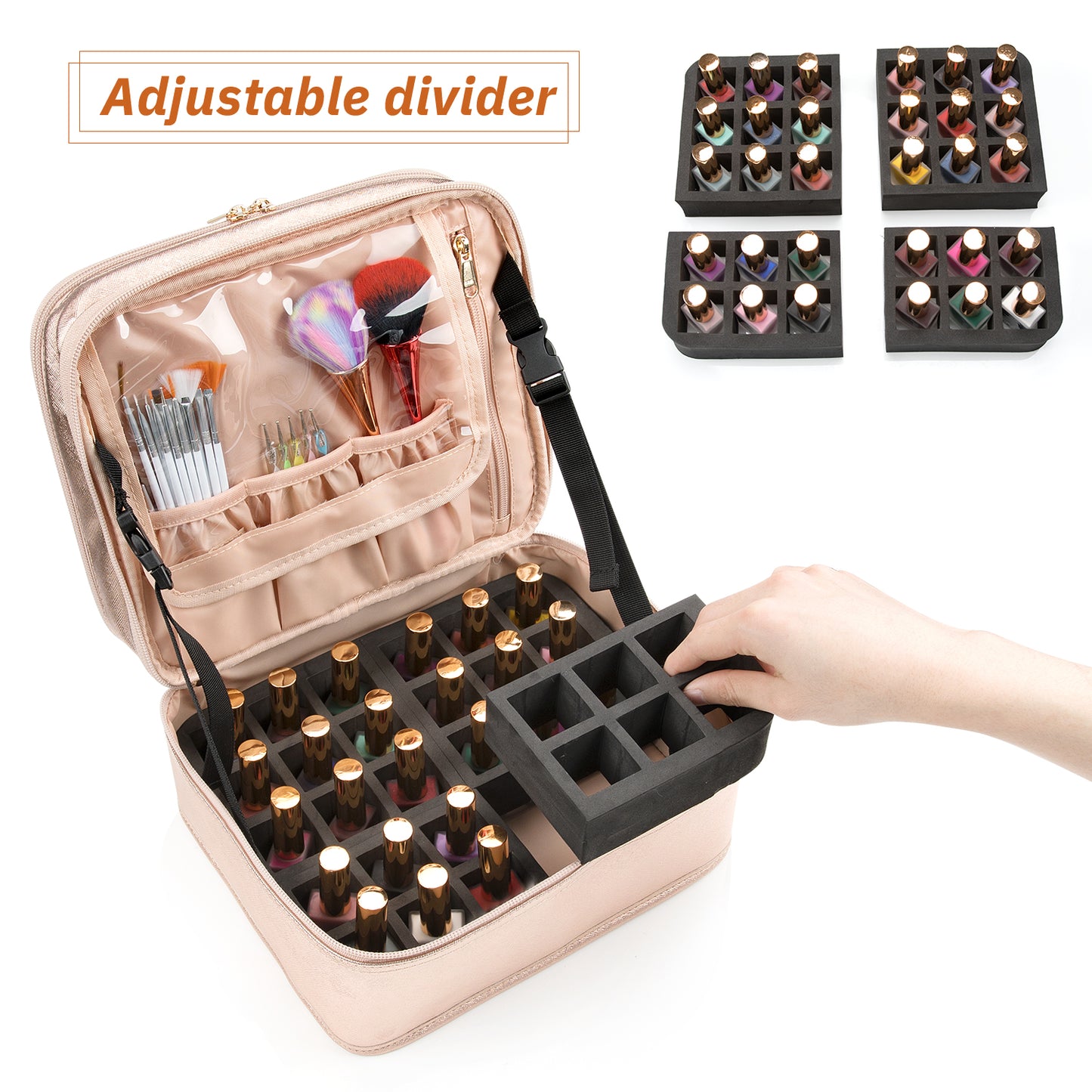 Relavel Nail Polish Storage Case