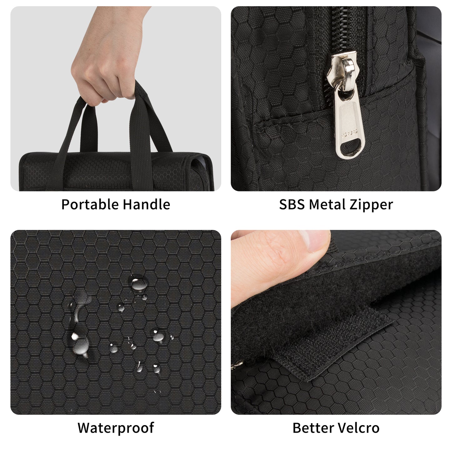 Relavel Hanging Toiletry Bag for Women Men