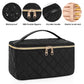 Relavel Rhombus Black Makeup Bags