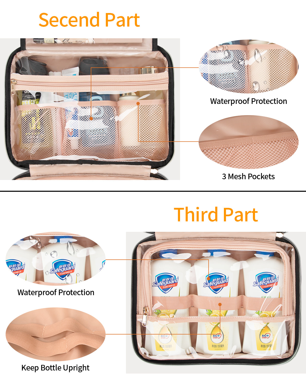 Relavel Large Toiletry Bag Travel Bag