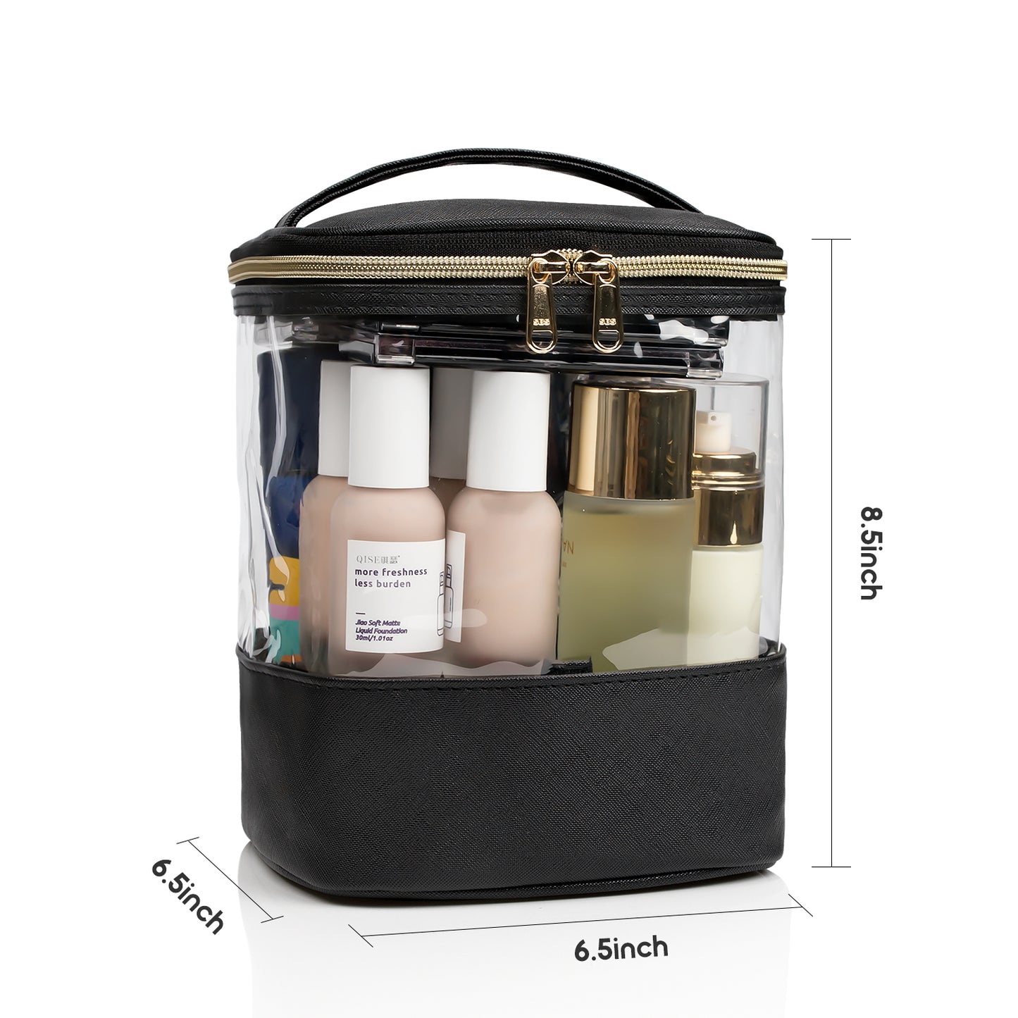 Relavel Travel Waterproof Clear Cosmetic Bag