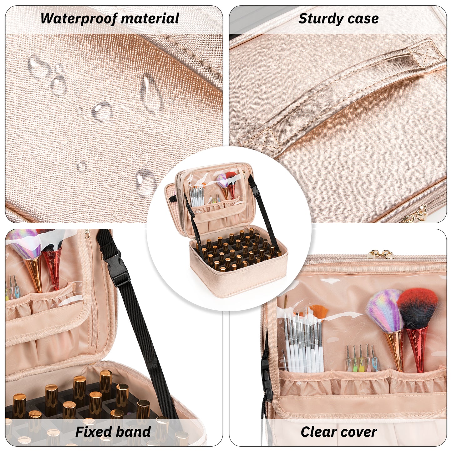 Relavel Nail Polish Storage Case