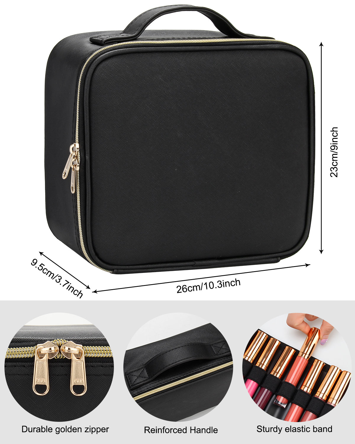 Relavel Lipstick Makeup Train Cases