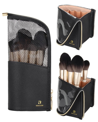 Relavel Makeup Brush Organzier Bag